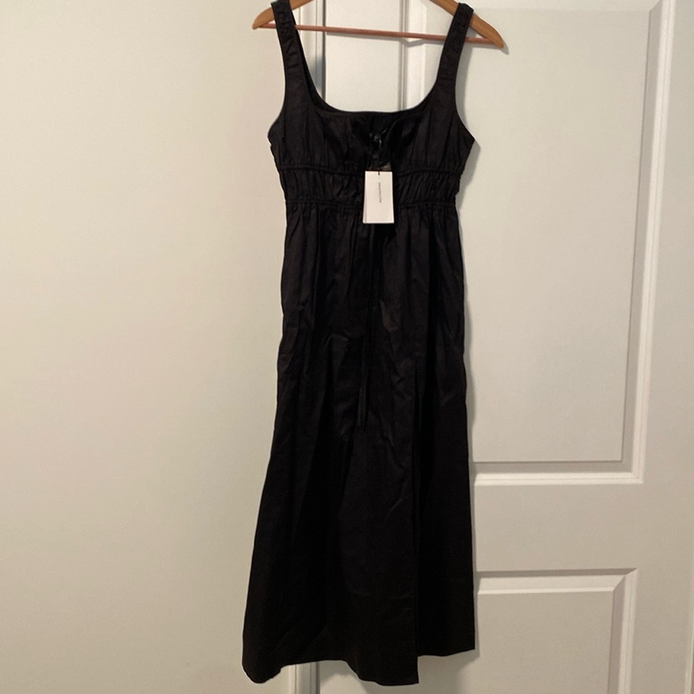 O.p.t Black Midi Dress